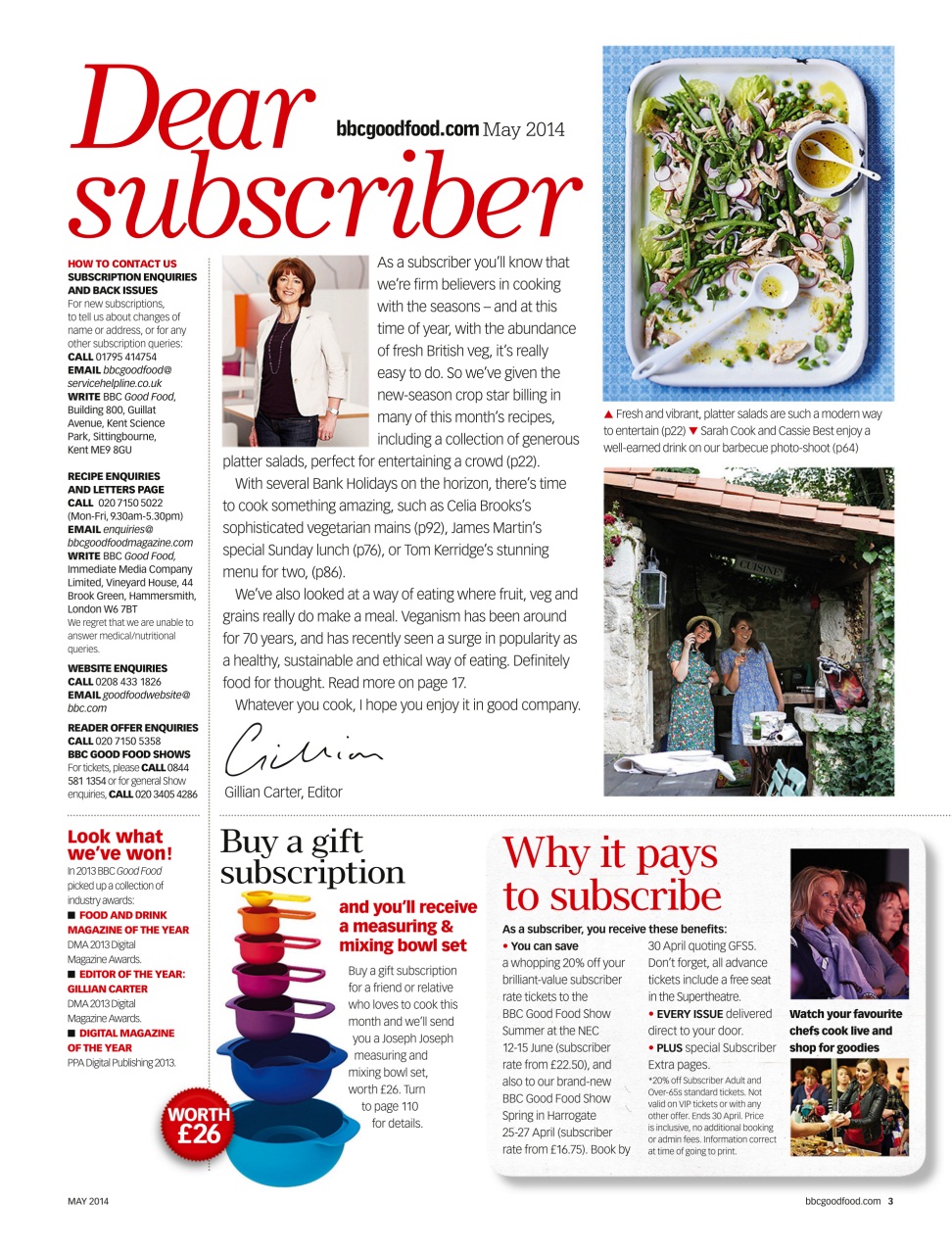 Good Food Magazine Preview Pages