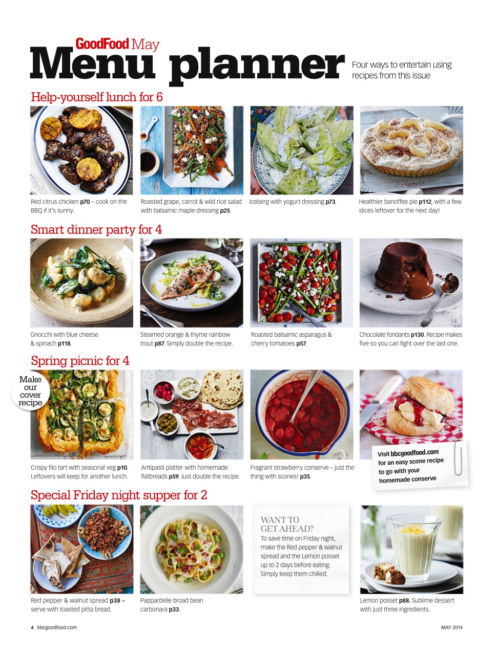 Good Food Magazine Preview Pages