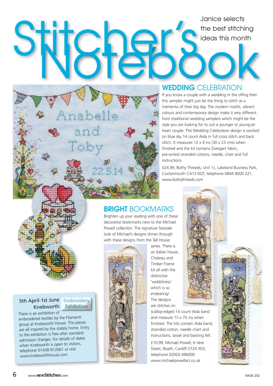 New Stitches Preview Pages