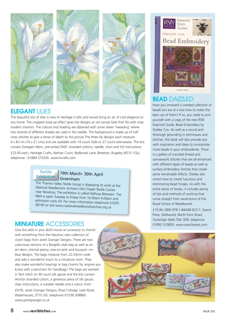 New Stitches Preview Pages