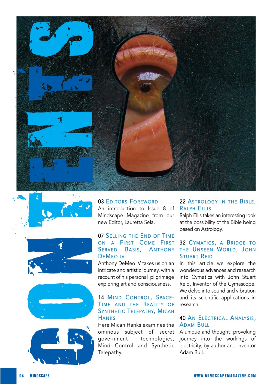 Mindscape Magazine Preview Pages