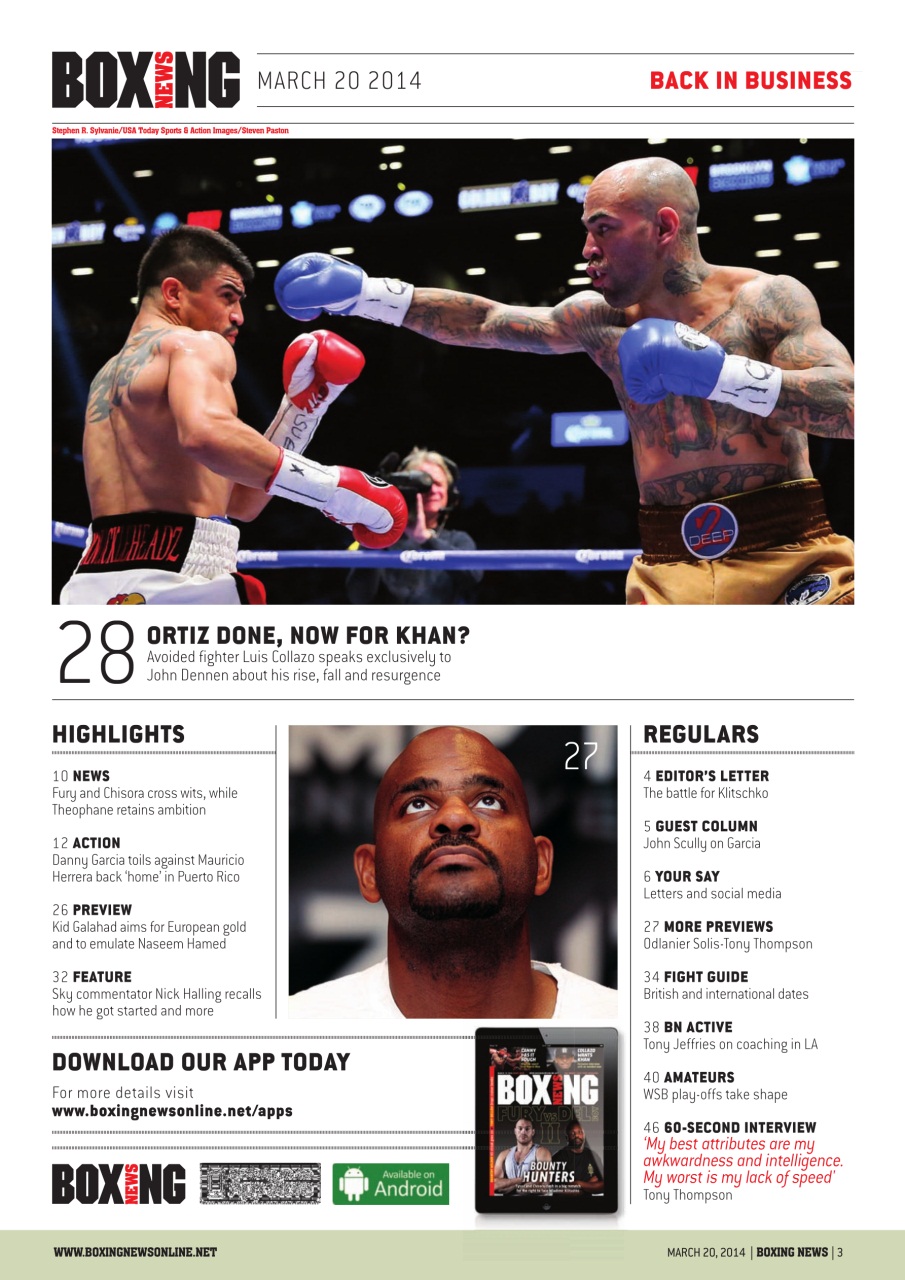 Boxing News Preview Pages