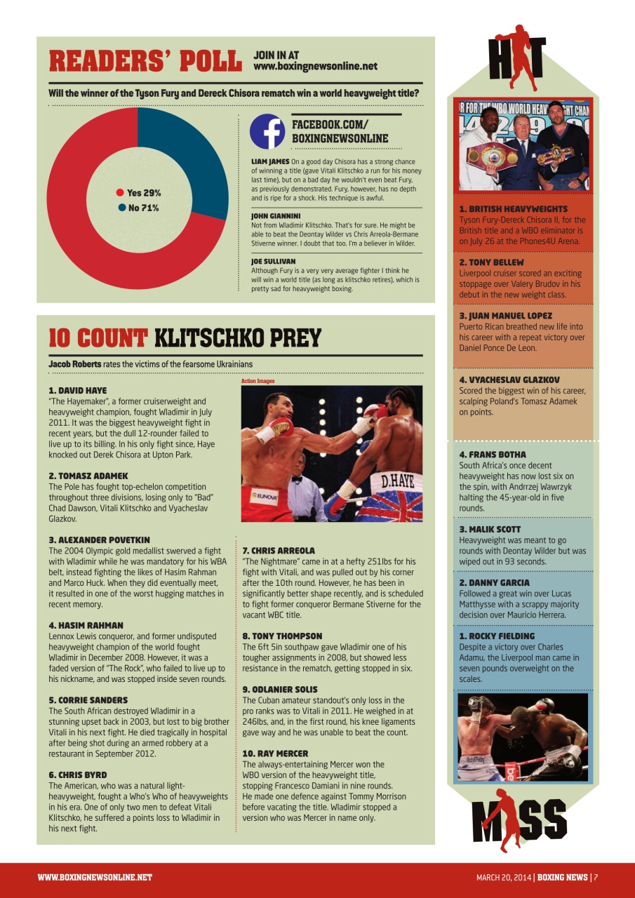 Boxing News Preview Pages