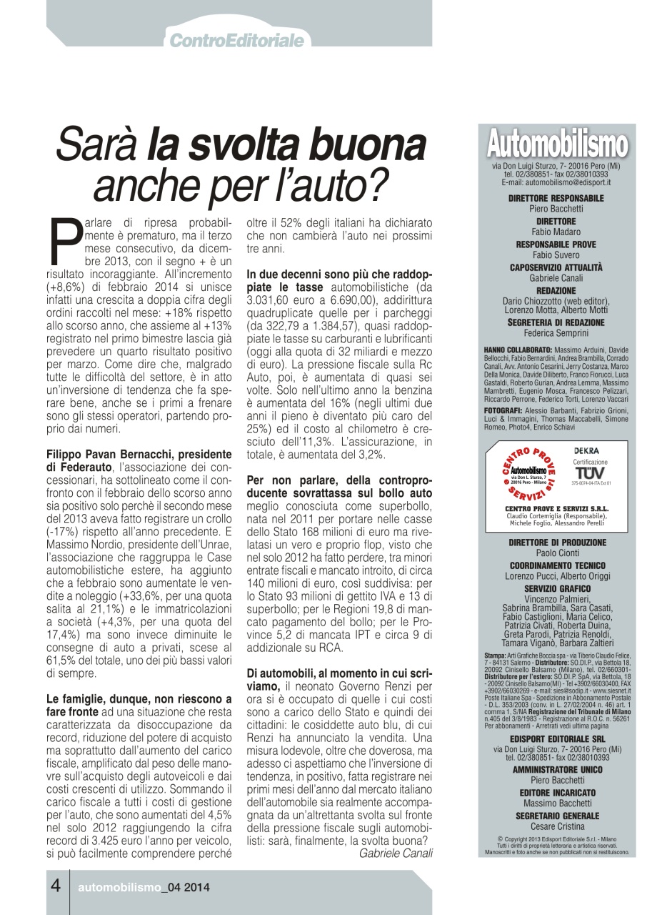 Automobilismo Preview Pages