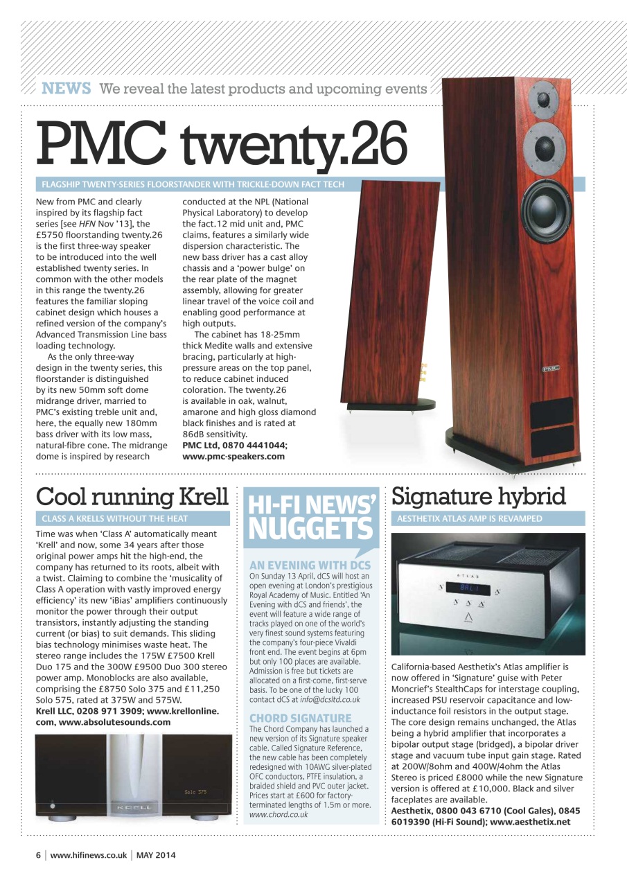Hi-Fi News Preview Pages