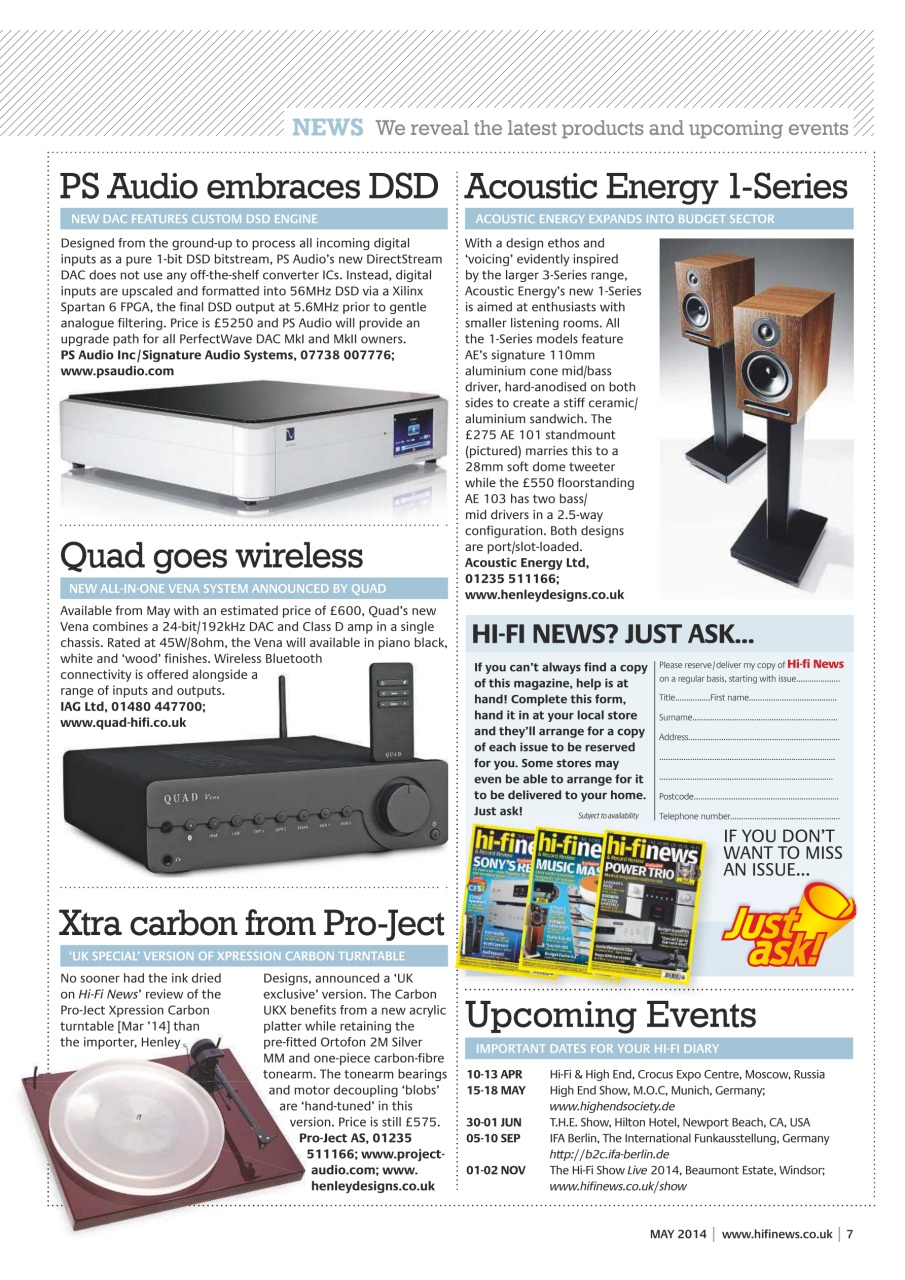 Hi-Fi News Preview Pages