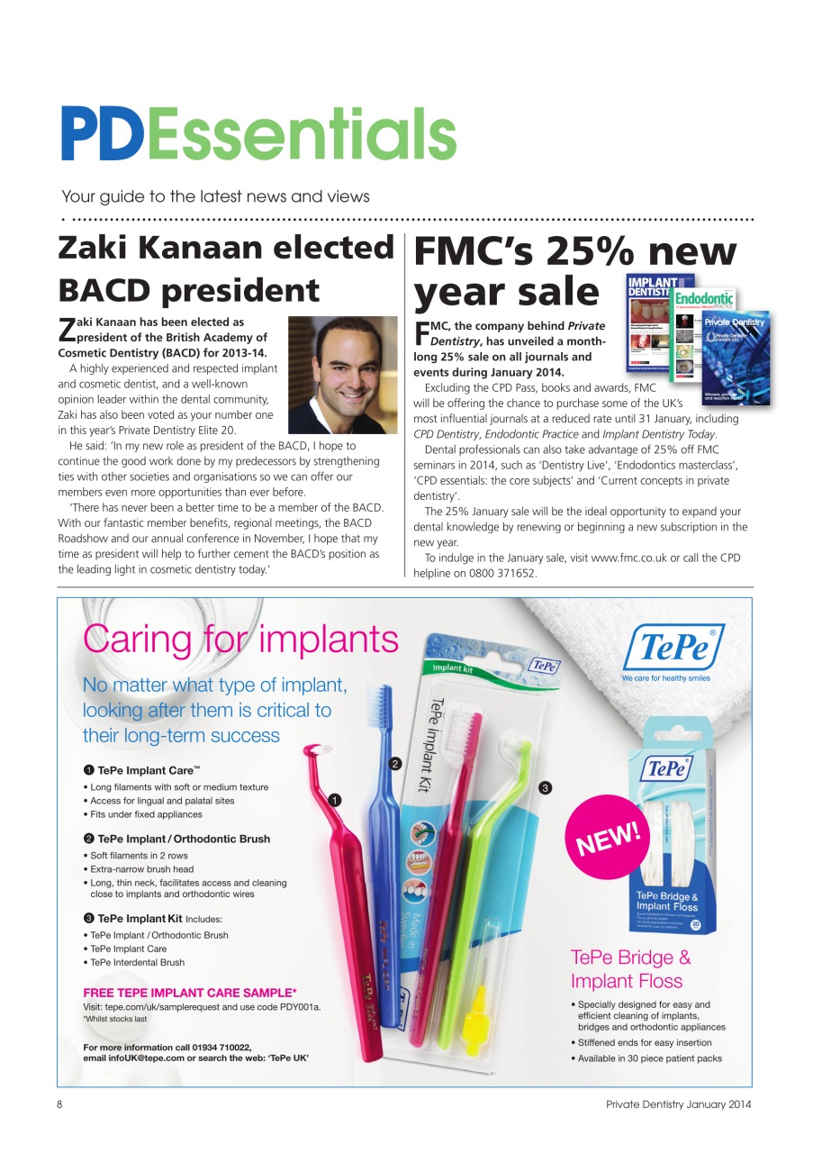 Private Dentistry Preview Pages