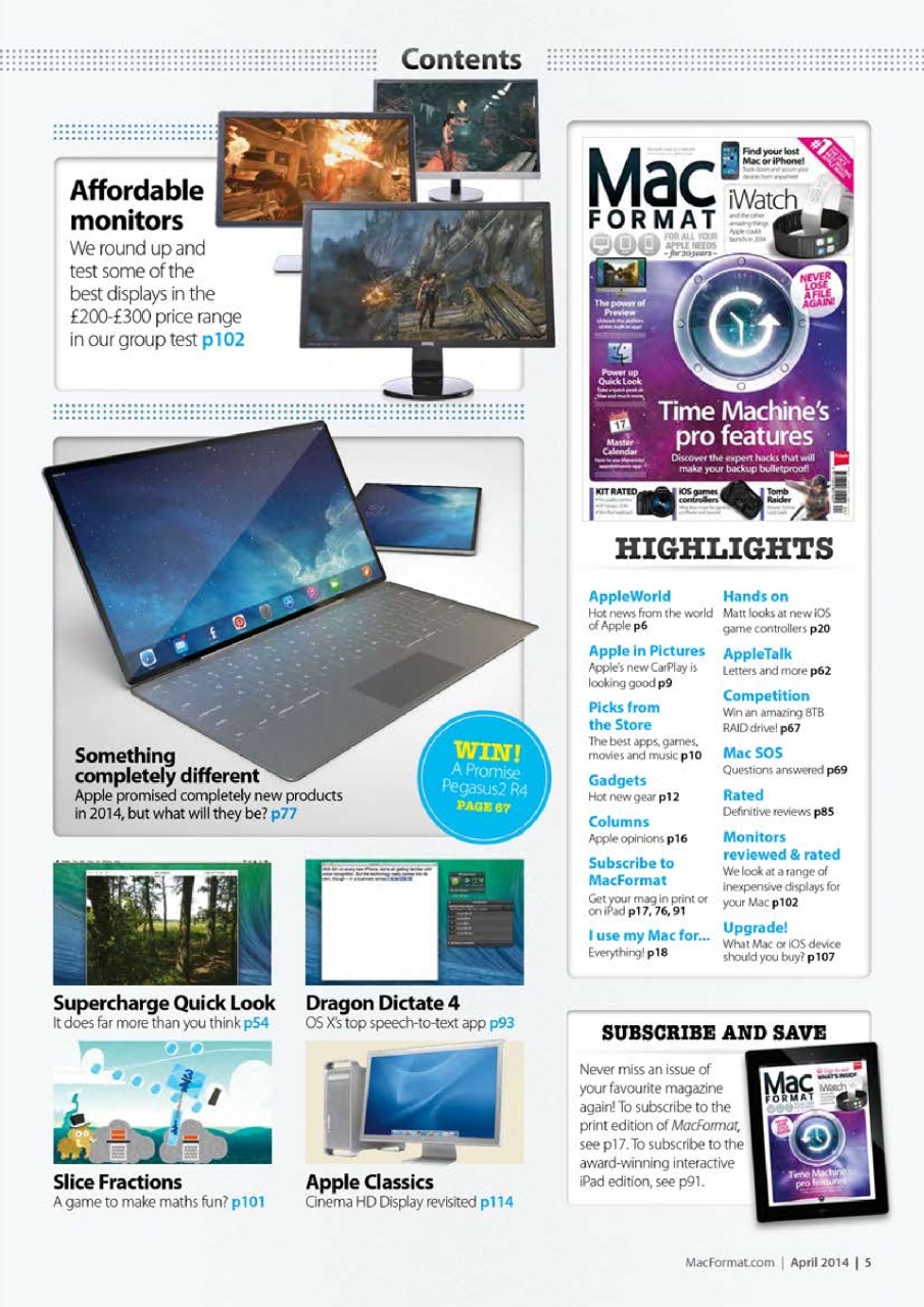 MacFormat Preview Pages