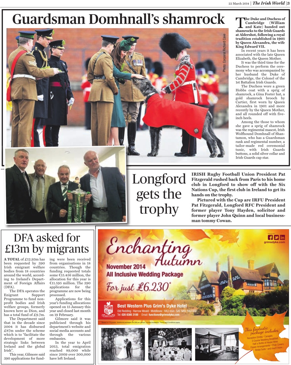 Irish World Preview Pages