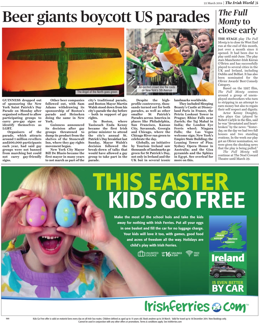 Irish World Preview Pages