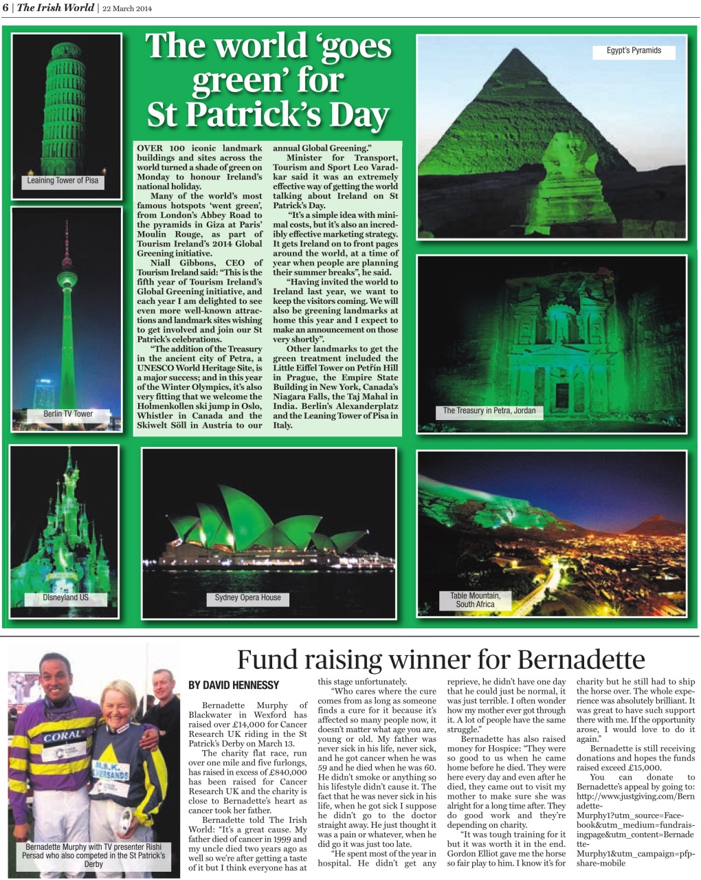 Irish World Preview Pages
