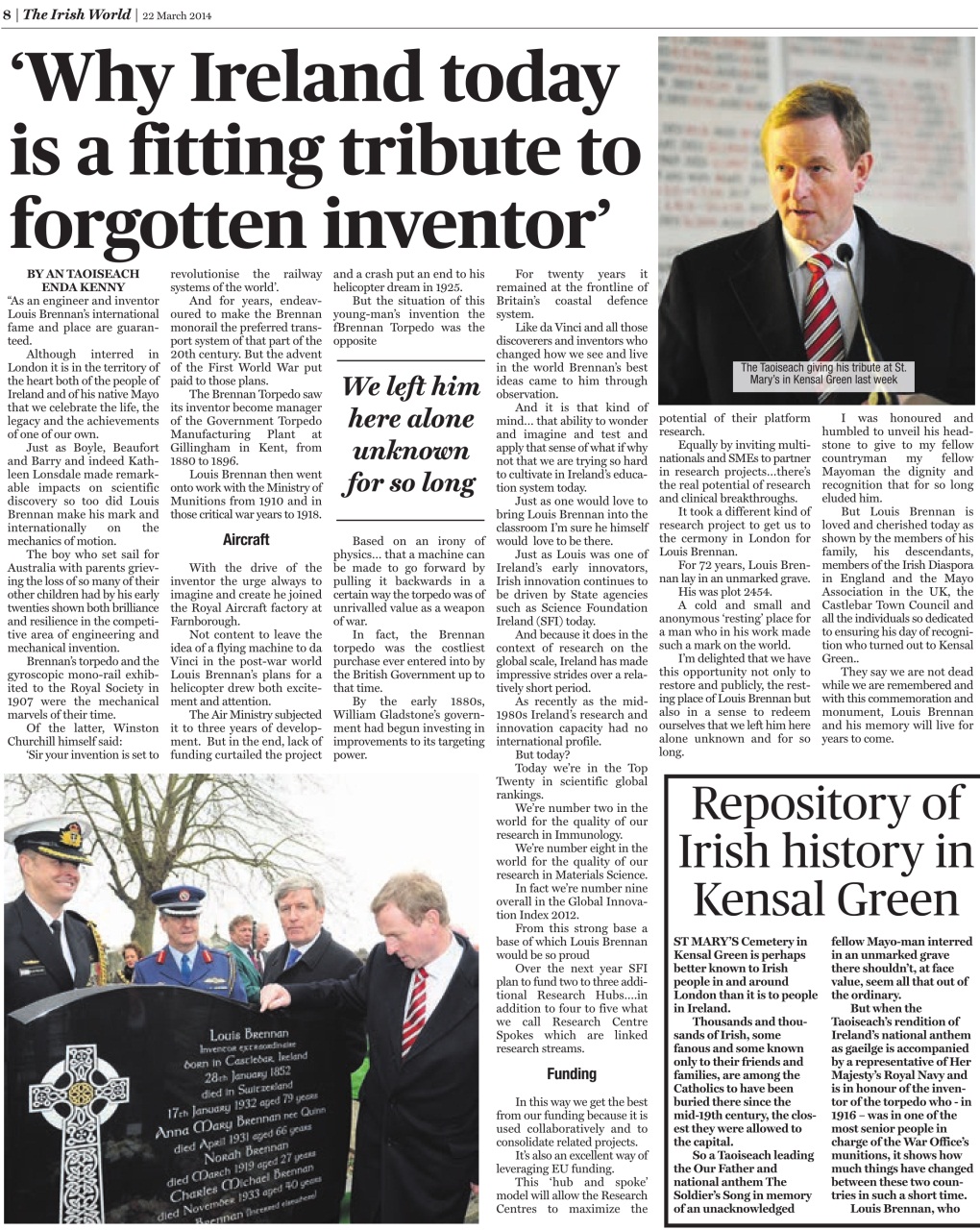 Irish World Preview Pages