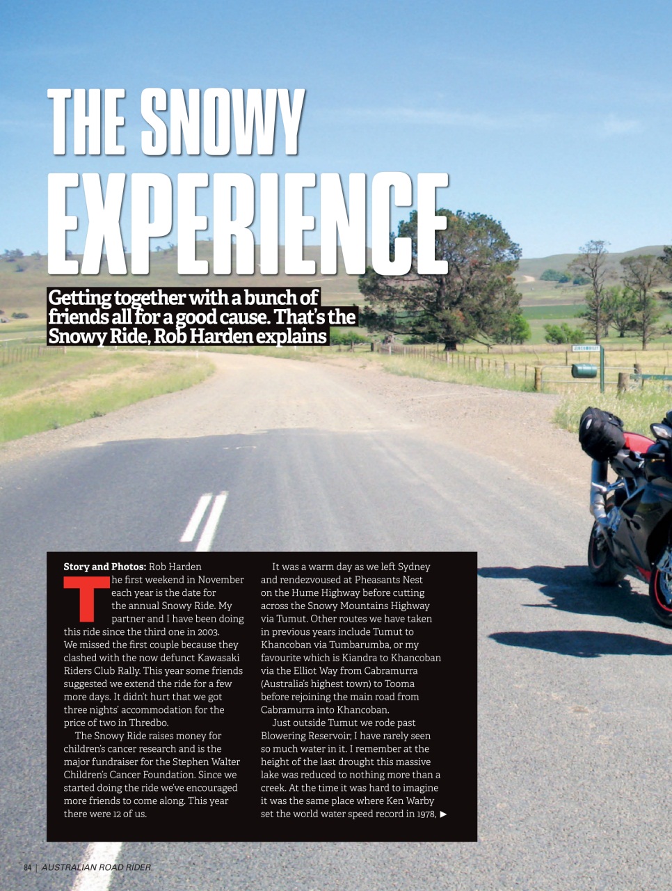 Australian Road Rider Preview Pages