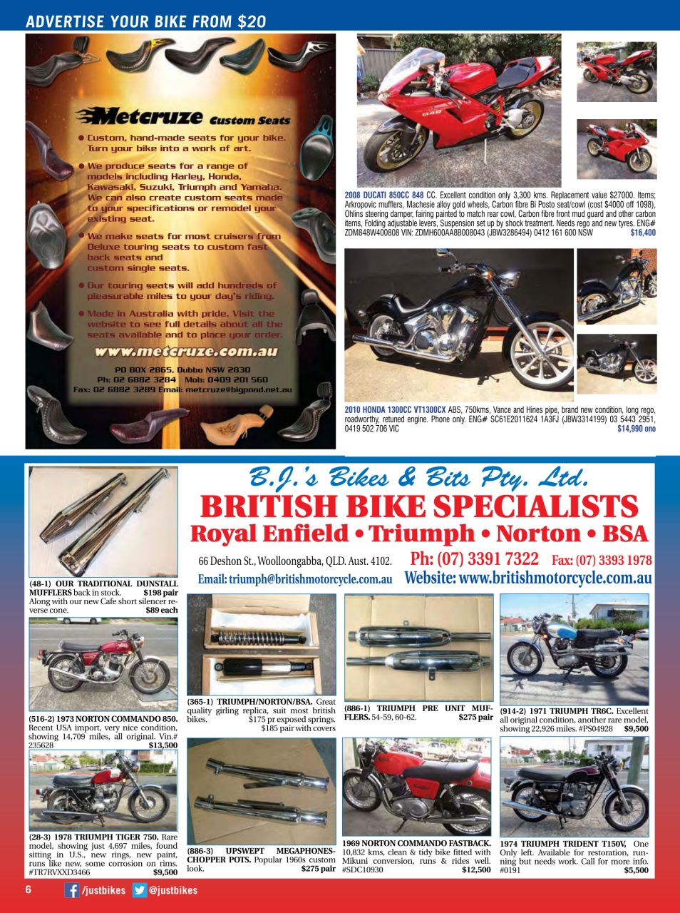 JUST BIKES Preview Pages