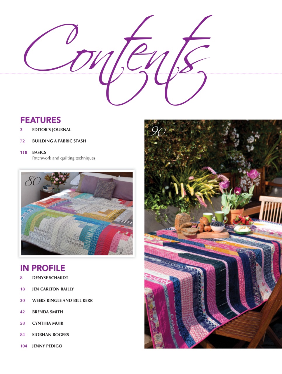 Quilters Companion Preview Pages