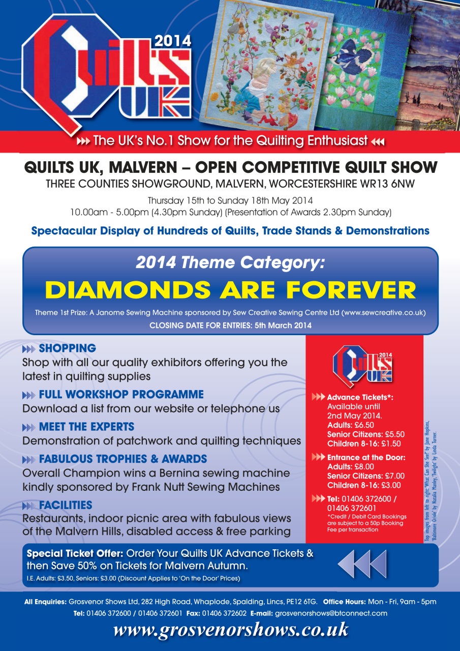 Patchwork and Quilting Preview Pages