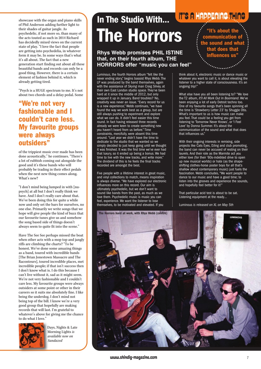 Shindig! Preview Pages