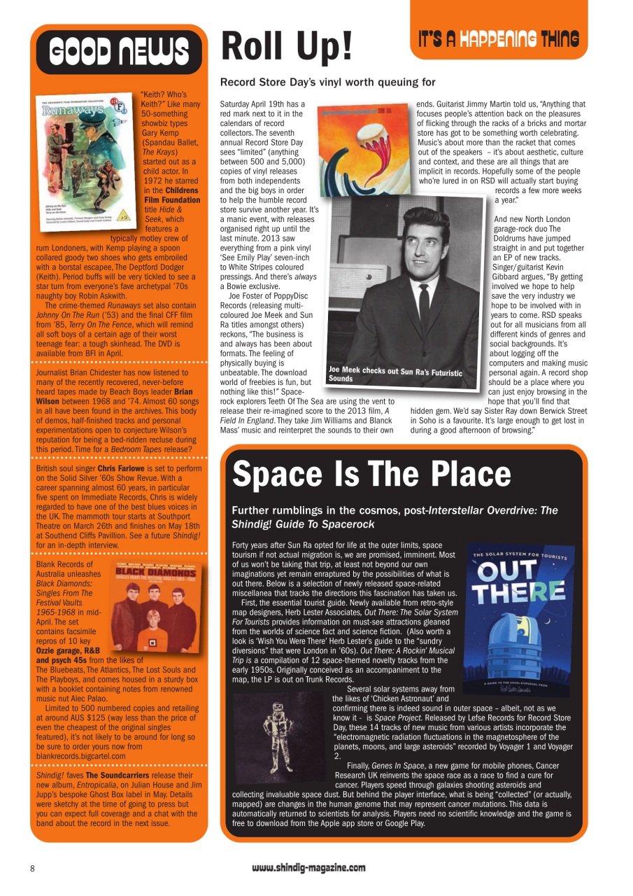 Shindig! Preview Pages