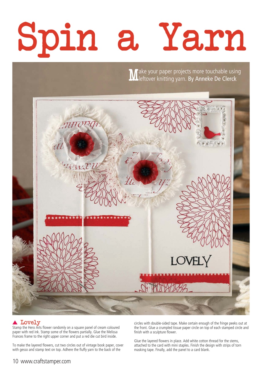 Craft Stamper Preview Pages