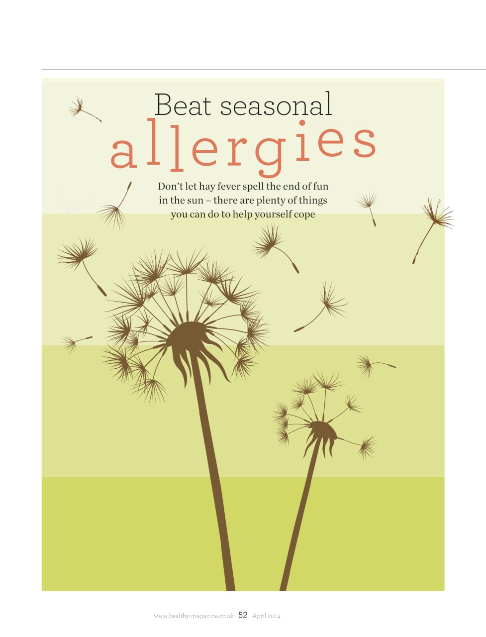 Healthy Magazine Preview Pages