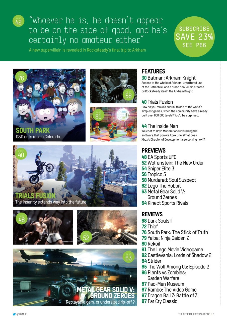 Official Xbox Magazine (UK Edition) Preview Pages