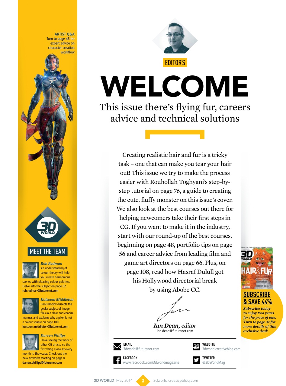 3D World Preview Pages