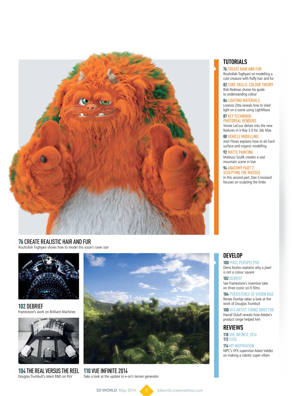 3D World Preview Pages