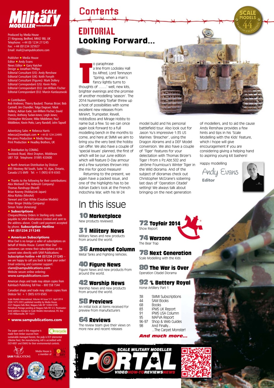 Scale Aviation and Military Modeller International (M) Preview Pages