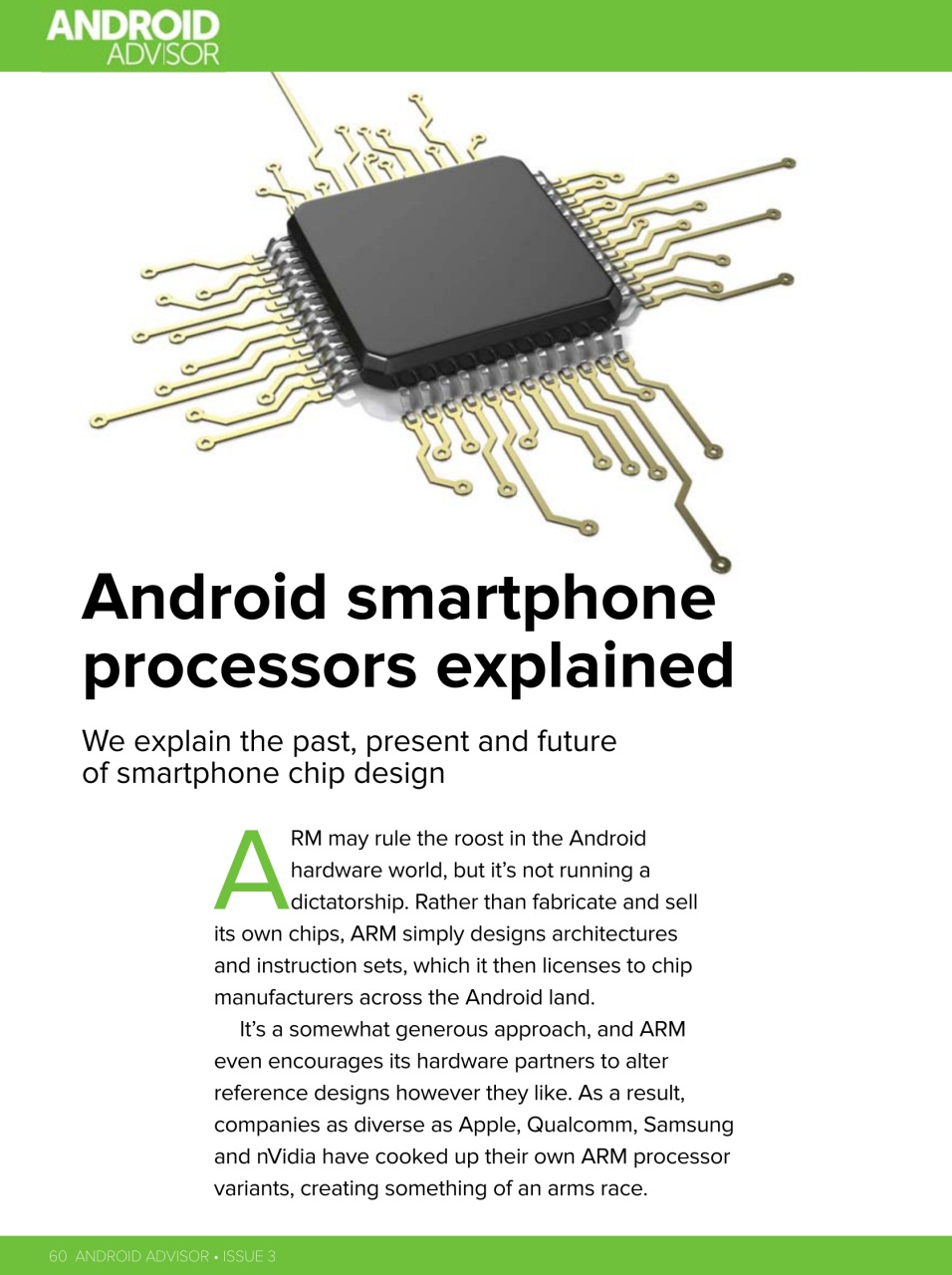 Android Advisor Preview Pages