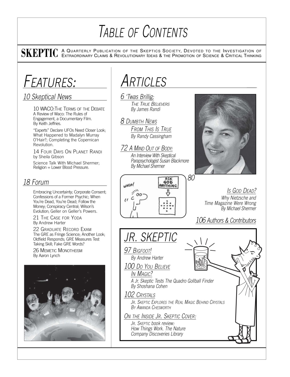 Skeptic Preview Pages