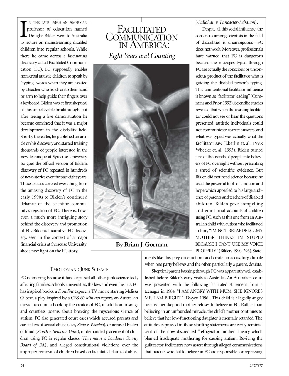 Skeptic Preview Pages