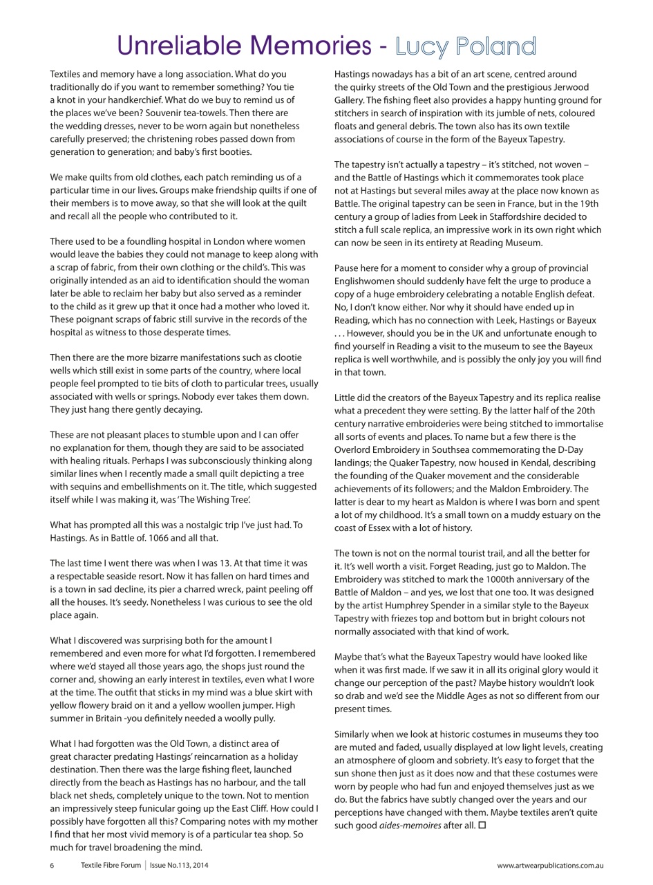 Textile Fibre Forum Preview Pages