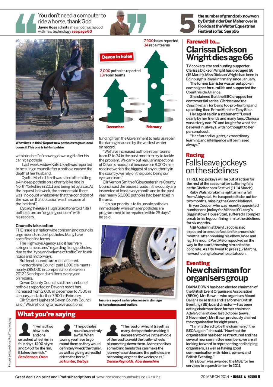 Horse & Hound Preview Pages