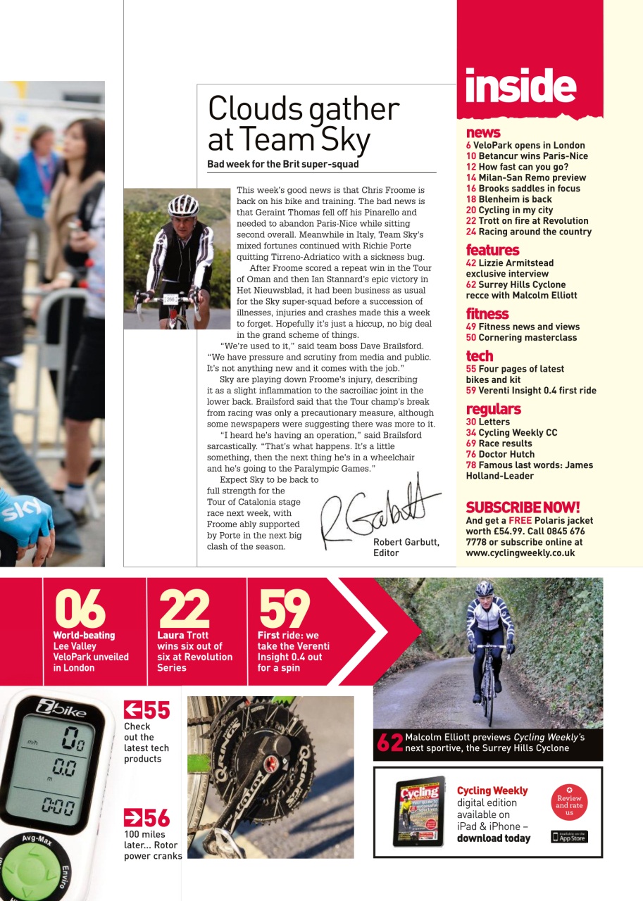 Cycling Weekly Preview Pages