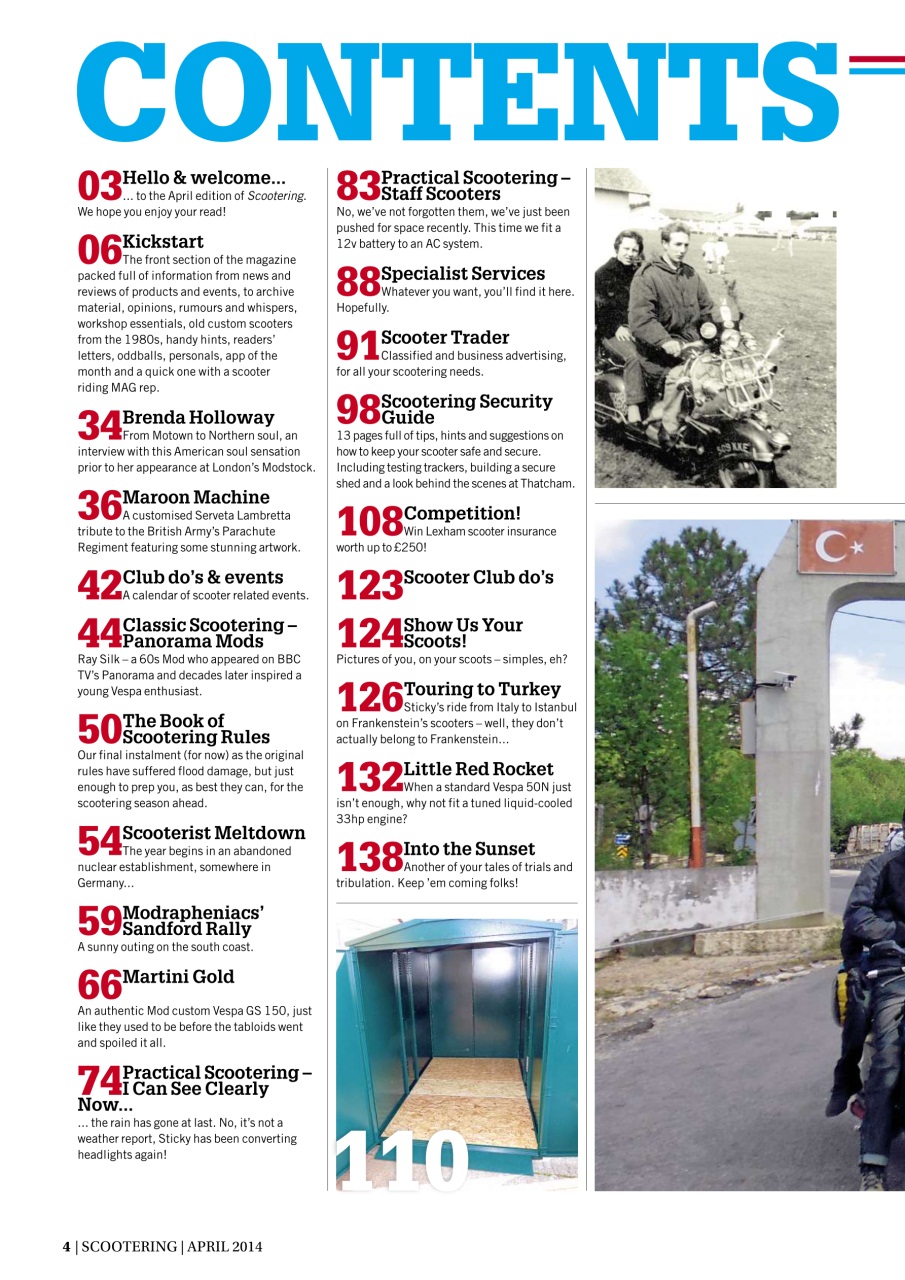 Scootering Preview Pages