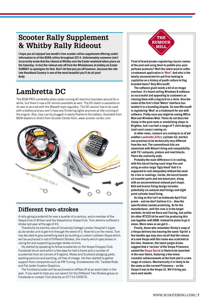 Scootering Preview Pages