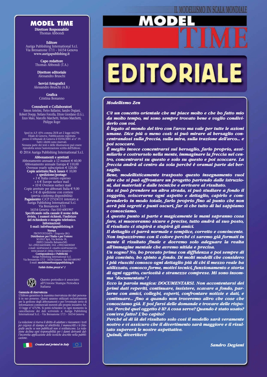 Model Time Preview Pages