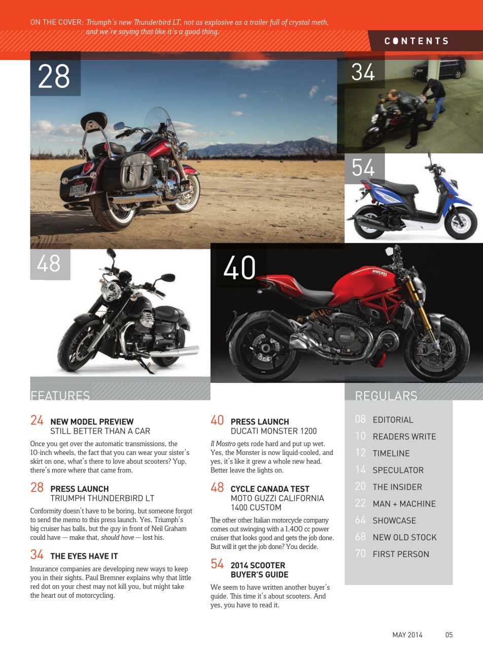 Cycle Canada Preview Pages