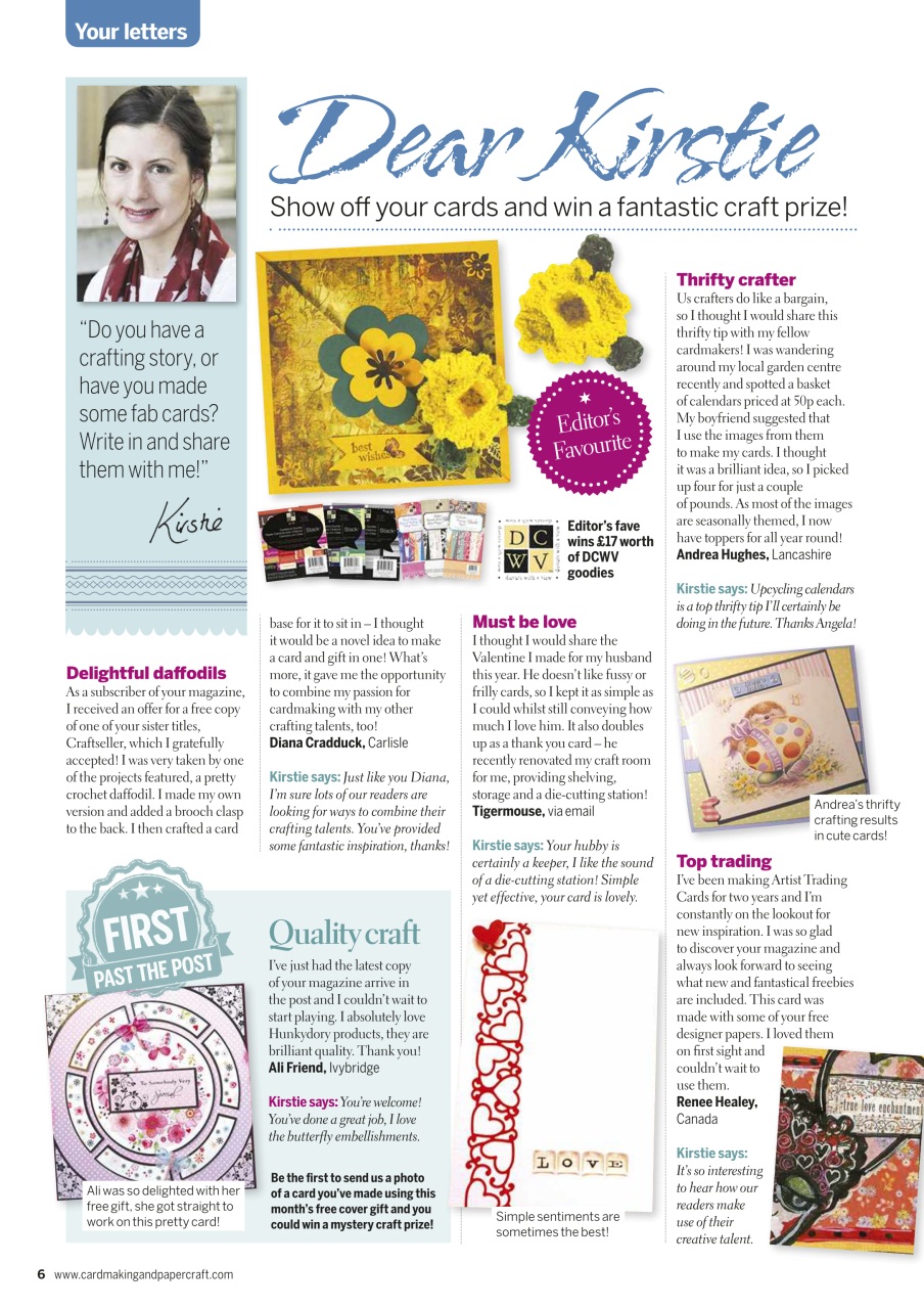 Cardmaking & Papercraft Preview Pages
