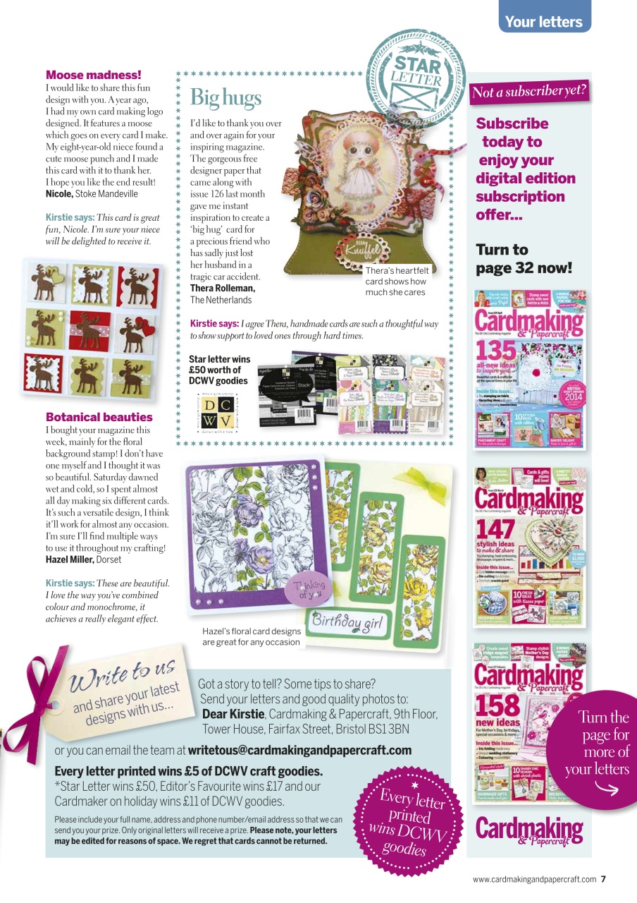 Cardmaking & Papercraft Preview Pages