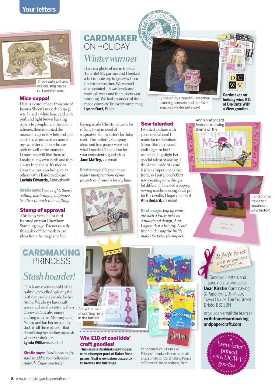 Cardmaking & Papercraft Preview Pages