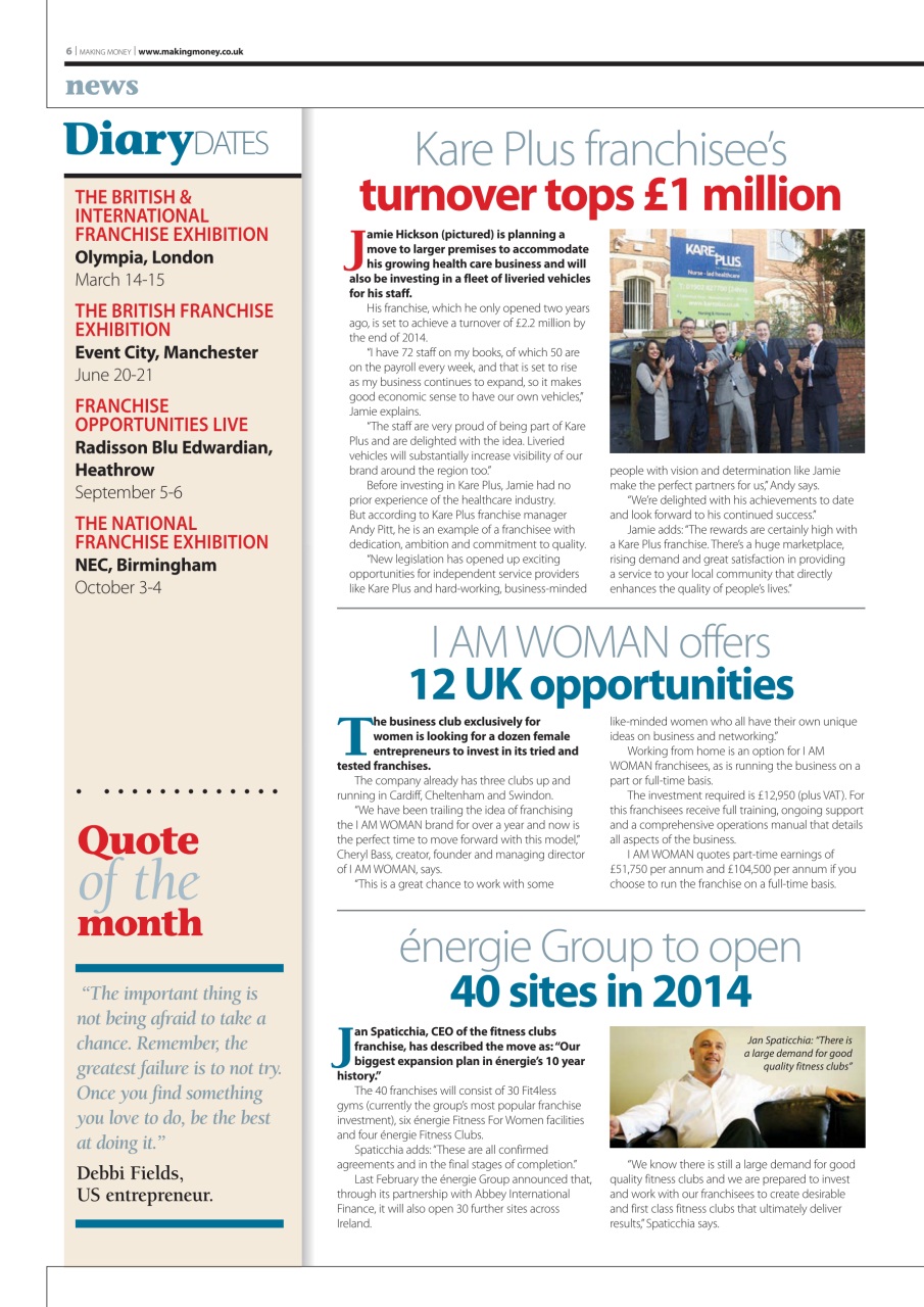 Making Money Preview Pages