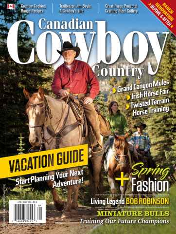 Canadian Cowboy Country issue April-May 2014