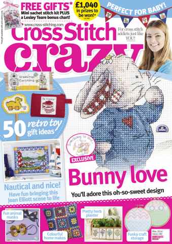 Cross Stitch Crazy issue May 2014