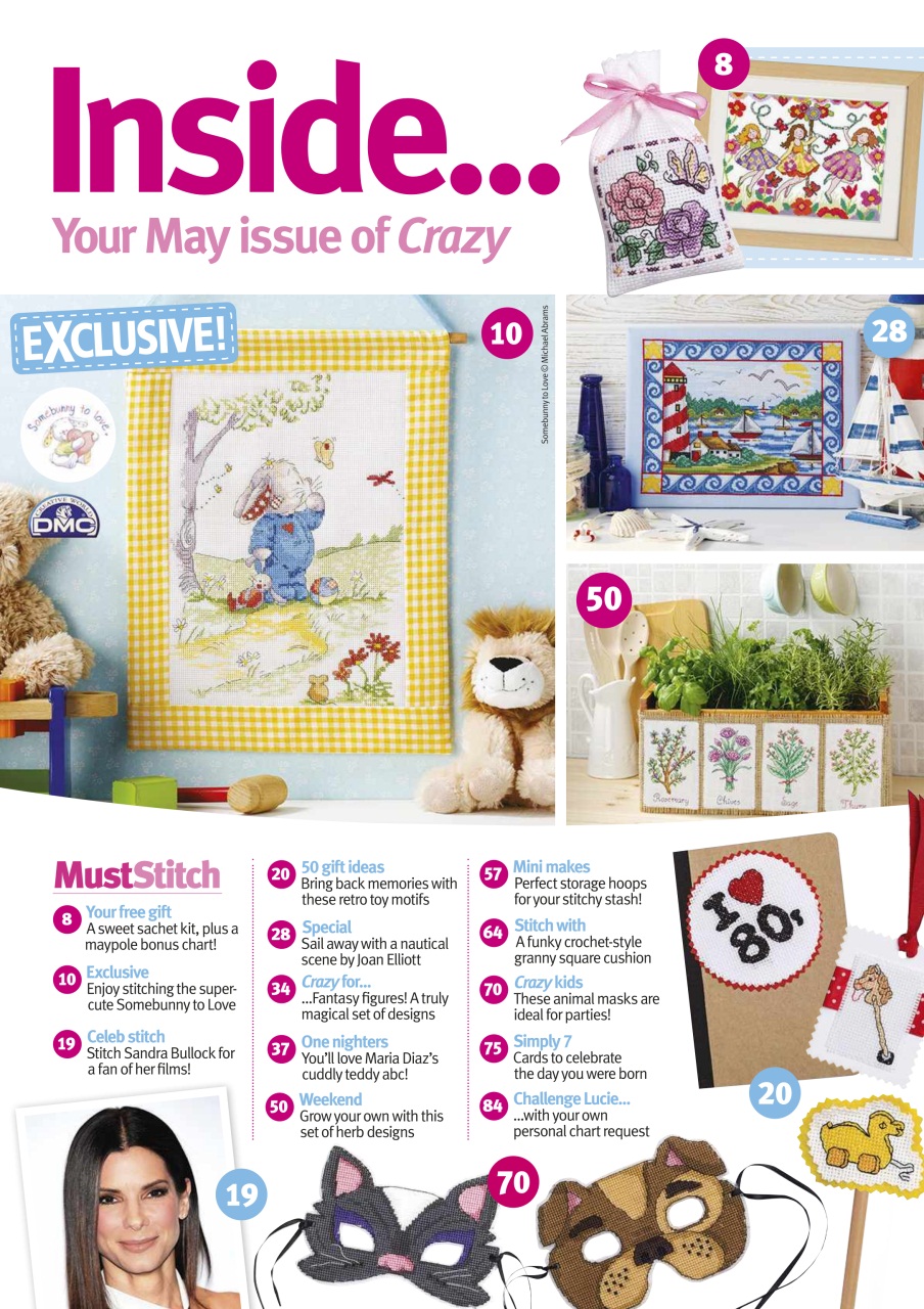 Cross Stitch Crazy Preview Pages