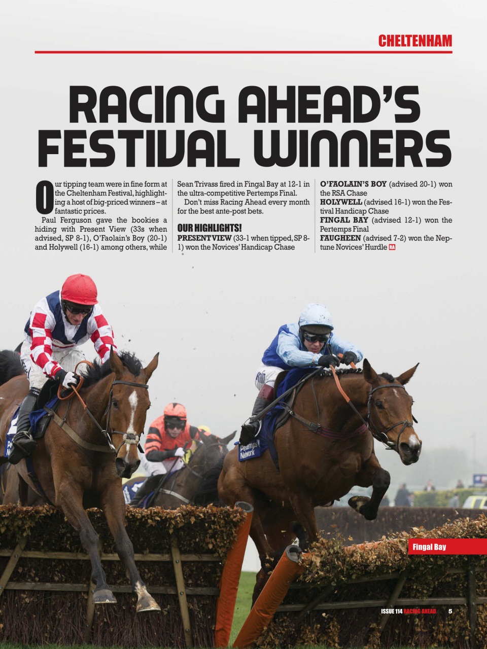 Racing Ahead Preview Pages