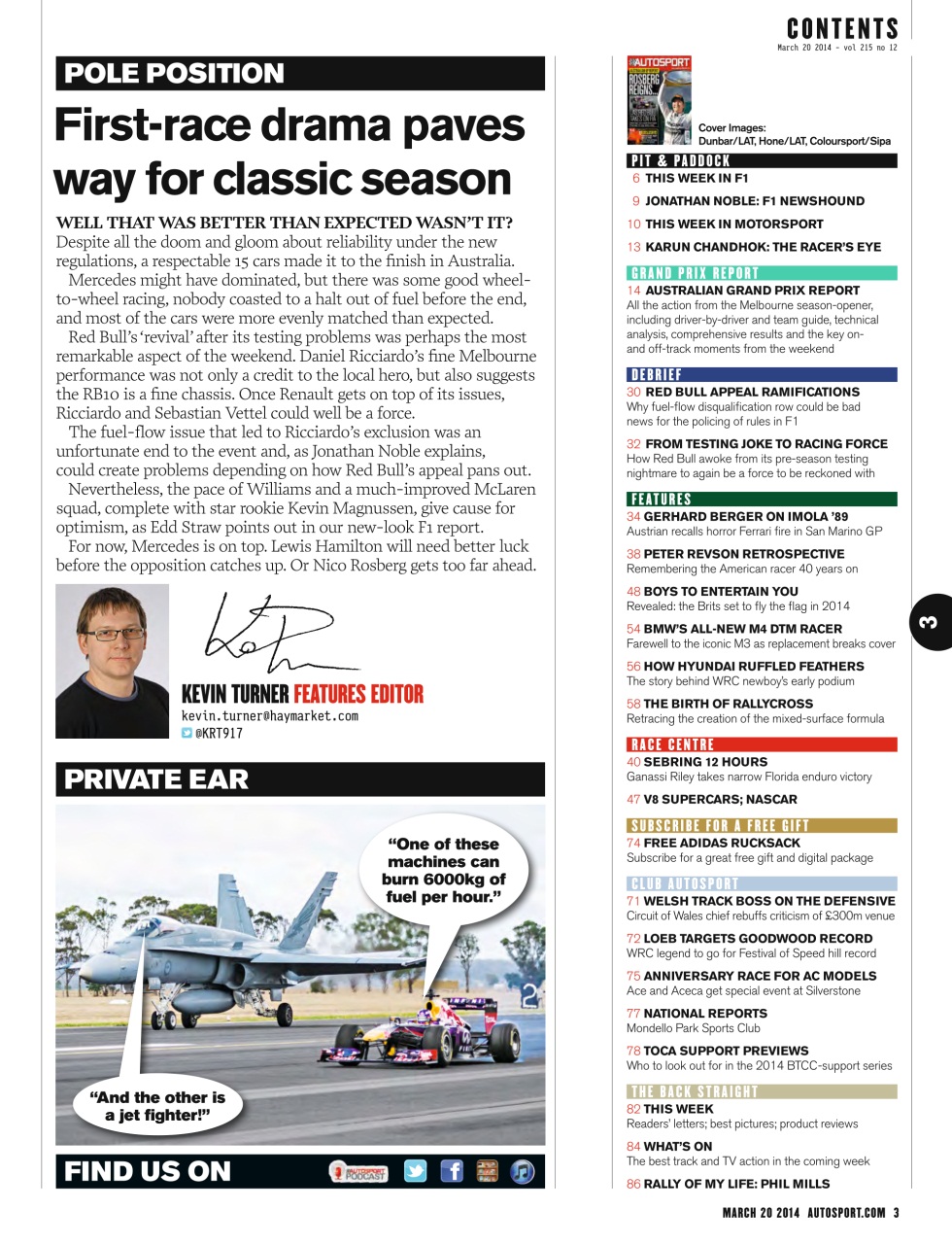 Autosport Preview Pages