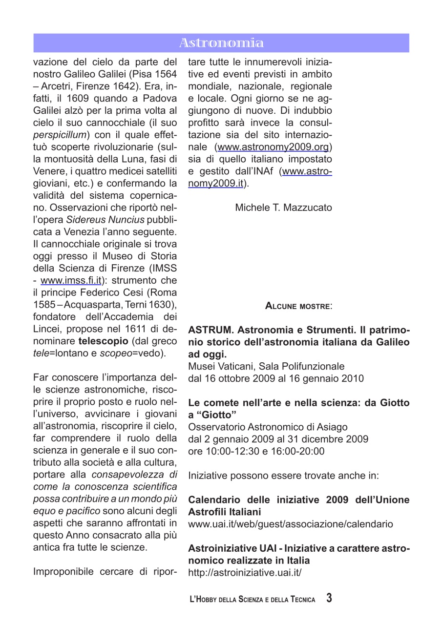 L'HOBBY DELLA SCIENZA E DELLA TECNICA Preview Pages