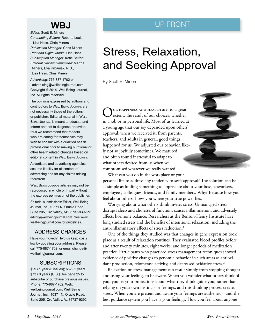 Well Being Journal Preview Pages