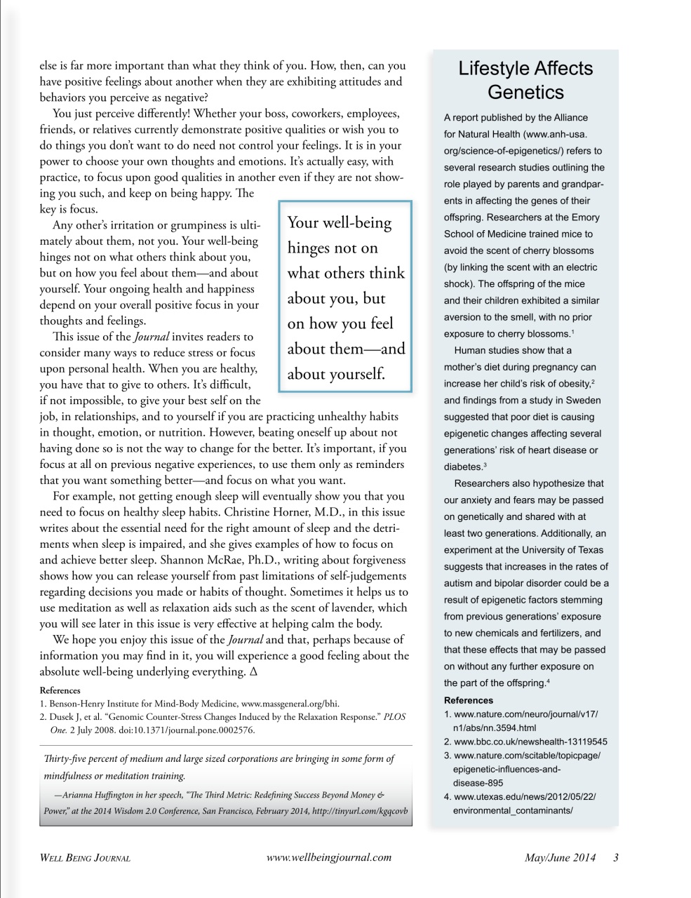 Well Being Journal Preview Pages